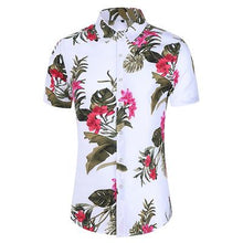 Load image into Gallery viewer, Casuals Shirt Men Summer New Arrival Personality Printed Short Sleeve Shirts Mens Fashion Big Size Business Office Shirt 6XL 7XL - UK Fashion Market
