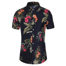Load image into Gallery viewer, Casuals Shirt Men Summer New Arrival Personality Printed Short Sleeve Shirts Mens Fashion Big Size Business Office Shirt 6XL 7XL - UK Fashion Market

