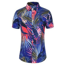 Load image into Gallery viewer, Casuals Shirt Men Summer New Arrival Personality Printed Short Sleeve Shirts Mens Fashion Big Size Business Office Shirt 6XL 7XL - UK Fashion Market
