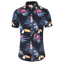 Load image into Gallery viewer, Casuals Shirt Men Summer New Arrival Personality Printed Short Sleeve Shirts Mens Fashion Big Size Business Office Shirt 6XL 7XL - UK Fashion Market

