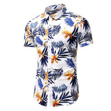 Load image into Gallery viewer, Casuals Shirt Men Summer New Arrival Personality Printed Short Sleeve Shirts Mens Fashion Big Size Business Office Shirt 6XL 7XL - UK Fashion Market
