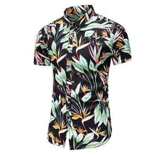Load image into Gallery viewer, Casuals Shirt Men Summer New Arrival Personality Printed Short Sleeve Shirts Mens Fashion Big Size Business Office Shirt 6XL 7XL - UK Fashion Market
