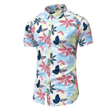 Load image into Gallery viewer, 5XL 6XL 7XL Shirt Men Summer New Fashion Personality Printed Short Sleeve Shirts Men 2020 Casual Plus Size Beach Hawaiian Shirt - UK Fashion Market
