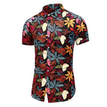Load image into Gallery viewer, 5XL 6XL 7XL Shirt Men Summer New Fashion Personality Printed Short Sleeve Shirts Men 2020 Casual Plus Size Beach Hawaiian Shirt - UK Fashion Market
