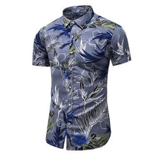 Load image into Gallery viewer, 5XL 6XL 7XL Shirt Men Summer New Fashion Personality Printed Short Sleeve Shirts Men 2020 Casual Plus Size Beach Hawaiian Shirt - UK Fashion Market
