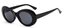 Load image into Gallery viewer, 2019 goggle Kurt Cobain glasses oval sunglasses ladies trendy 2018 hot Vintage retro sunglasses Women's white black eyewear UV - UK Fashion Market
