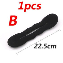 Load image into Gallery viewer, Magic Hair Styling Accessories Hairpin DIY Hair Braiding Braider Tool Twist Bun Barrette Elastic Hair Clips for Women Headband - UK Fashion Market

