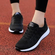 Load image into Gallery viewer, 2020 New Women Shoes Flats Fashion Casual Ladies Shoes Woman Lace-Up Mesh Breathable Female Sneakers Zapatillas Mujer Feminino - UK Fashion Market
