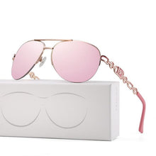 Load image into Gallery viewer, FENCHI sunglasses women uv 400 oculos female glasses sun glasses mirror Pilot Pink feminino zonnebril dames gafas de sol mujer - UK Fashion Market
