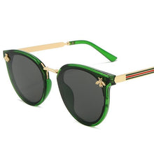 Load image into Gallery viewer, 2020 luxury bee Fashion for women Sunglasses Men Square Brand Design Sun Glasses Oculos Retro male iron - UK Fashion Market
