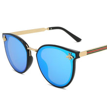 Load image into Gallery viewer, 2020 luxury bee Fashion for women Sunglasses Men Square Brand Design Sun Glasses Oculos Retro male iron - UK Fashion Market
