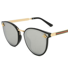 Load image into Gallery viewer, 2020 luxury bee Fashion for women Sunglasses Men Square Brand Design Sun Glasses Oculos Retro male iron - UK Fashion Market
