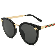 Load image into Gallery viewer, 2020 luxury bee Fashion for women Sunglasses Men Square Brand Design Sun Glasses Oculos Retro male iron - UK Fashion Market
