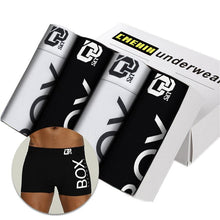 Load image into Gallery viewer, 4pc/lot Boxershorts Men Boxers Male Underwear Man Panties Cotton Soft Short Boxer Mesh Mens Hombre Cueca Plus Size OR212 - UK Fashion Market
