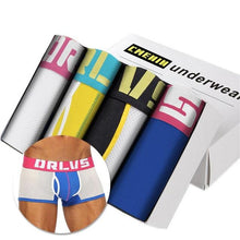 Load image into Gallery viewer, 4pc/lot Boxershorts Men Boxers Male Underwear Man Panties Cotton Soft Short Boxer Mesh Mens Hombre Cueca Plus Size OR212 - UK Fashion Market
