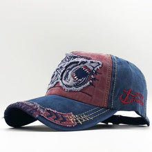 Load image into Gallery viewer, New Cotton Men baseball cap for women snapback hat Shark embroidery bone caps gorras casual casquette men baseball hats - UK Fashion Market
