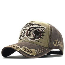 Load image into Gallery viewer, New Cotton Men baseball cap for women snapback hat Shark embroidery bone caps gorras casual casquette men baseball hats - UK Fashion Market
