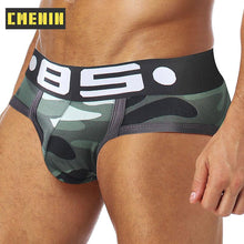 Load image into Gallery viewer, CMENIN Sexy Men Underwear Men Briefs Mesh Underpants Jockstrap Gay Mens briefs Cuecas Men Brief Bikini Under Wear Man Srting Man - UK Fashion Market
