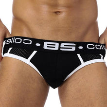 Load image into Gallery viewer, CMENIN Sexy Men Underwear Men Briefs Mesh Underpants Jockstrap Gay Mens briefs Cuecas Men Brief Bikini Under Wear Man Srting Man - UK Fashion Market
