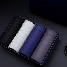 Load image into Gallery viewer, 4PCS/Set High Quality Brand Boxer Mens Underwear U Convex Boxers Shorts Sexy Soft Male Panties Printed Breathable Underpants - UK Fashion Market
