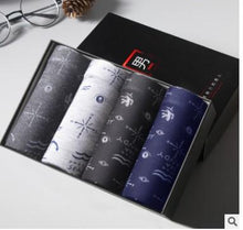Load image into Gallery viewer, 4PCS/Set High Quality Brand Boxer Mens Underwear U Convex Boxers Shorts Sexy Soft Male Panties Printed Breathable Underpants - UK Fashion Market
