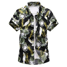 Load image into Gallery viewer, Plus Size M-7XLNew Summer Fashion Men's Shirt Slim Fit Men Short Sleeve Plaid Shirts Mens Clothes Trend Casual Mens Social Shirt - UK Fashion Market
