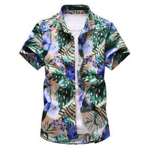 Load image into Gallery viewer, Plus Size M-7XLNew Summer Fashion Men's Shirt Slim Fit Men Short Sleeve Plaid Shirts Mens Clothes Trend Casual Mens Social Shirt - UK Fashion Market

