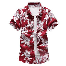 Load image into Gallery viewer, Plus Size M-7XLNew Summer Fashion Men's Shirt Slim Fit Men Short Sleeve Plaid Shirts Mens Clothes Trend Casual Mens Social Shirt - UK Fashion Market
