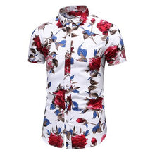 Load image into Gallery viewer, Plus Size M-7XLNew Summer Fashion Men's Shirt Slim Fit Men Short Sleeve Plaid Shirts Mens Clothes Trend Casual Mens Social Shirt - UK Fashion Market

