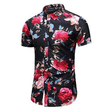 Load image into Gallery viewer, Plus Size M-7XLNew Summer Fashion Men's Shirt Slim Fit Men Short Sleeve Plaid Shirts Mens Clothes Trend Casual Mens Social Shirt - UK Fashion Market
