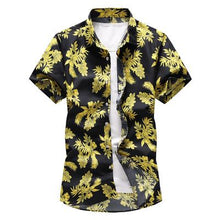 Load image into Gallery viewer, Plus Size M-7XLNew Summer Fashion Men's Shirt Slim Fit Men Short Sleeve Plaid Shirts Mens Clothes Trend Casual Mens Social Shirt - UK Fashion Market
